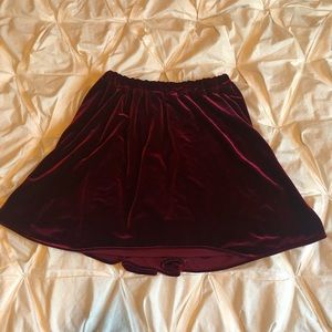 Velvet Skirt